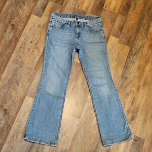 👖Lands' End Bootcut Jeans